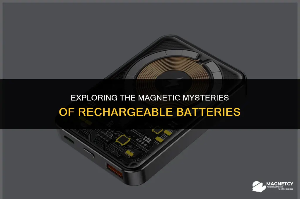 do rechargeable produces a magnetic field