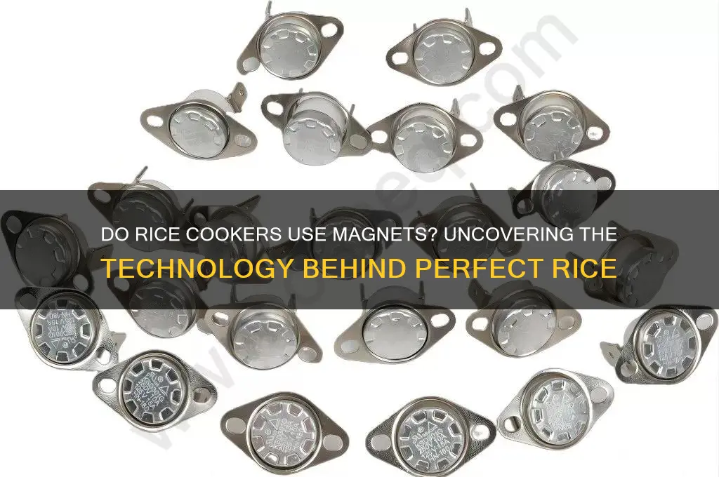 do rice cookers use magnets