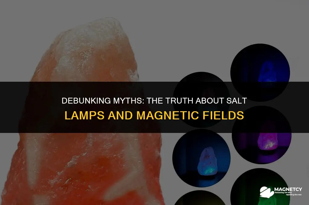 do salt lamps really remove magnetic fields