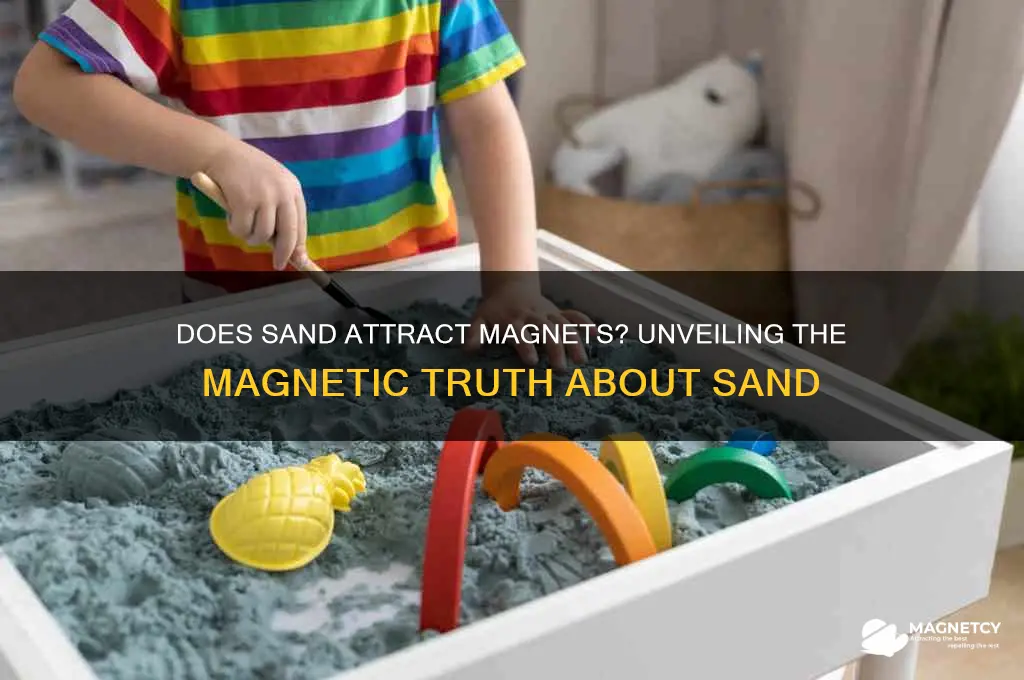 do sand attract magnets