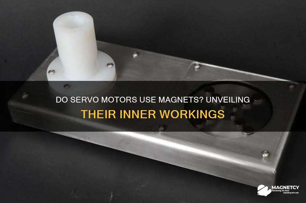 do servo motors use magnets
