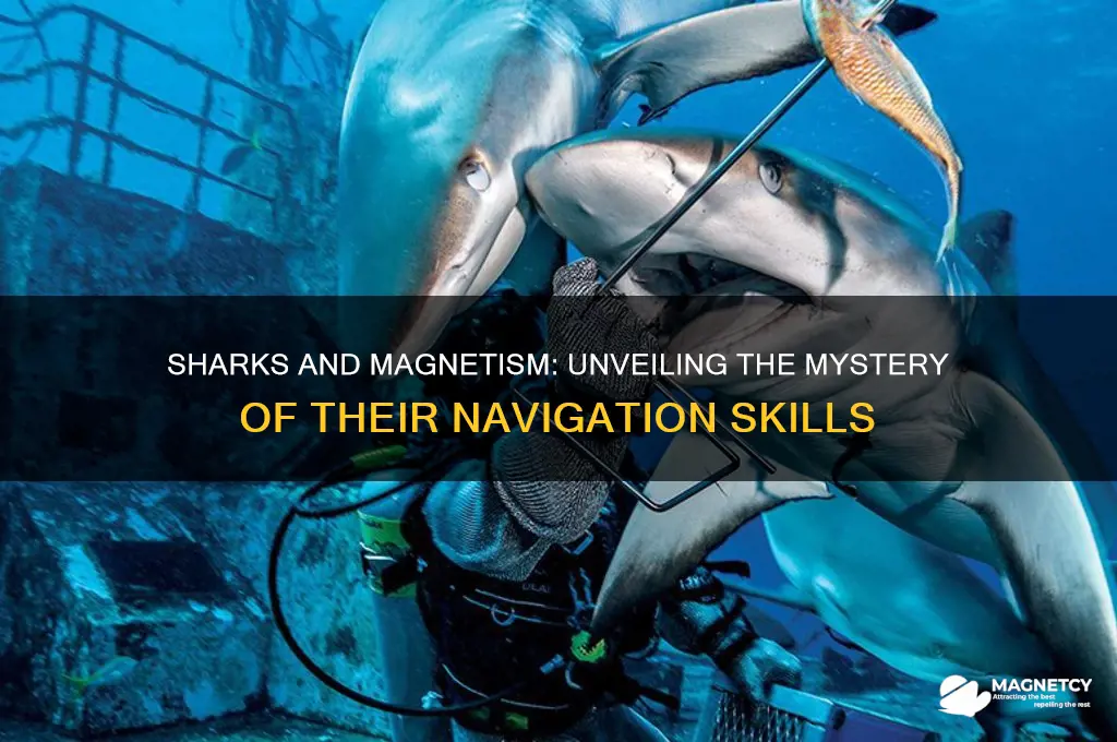 do sharks use magnetism