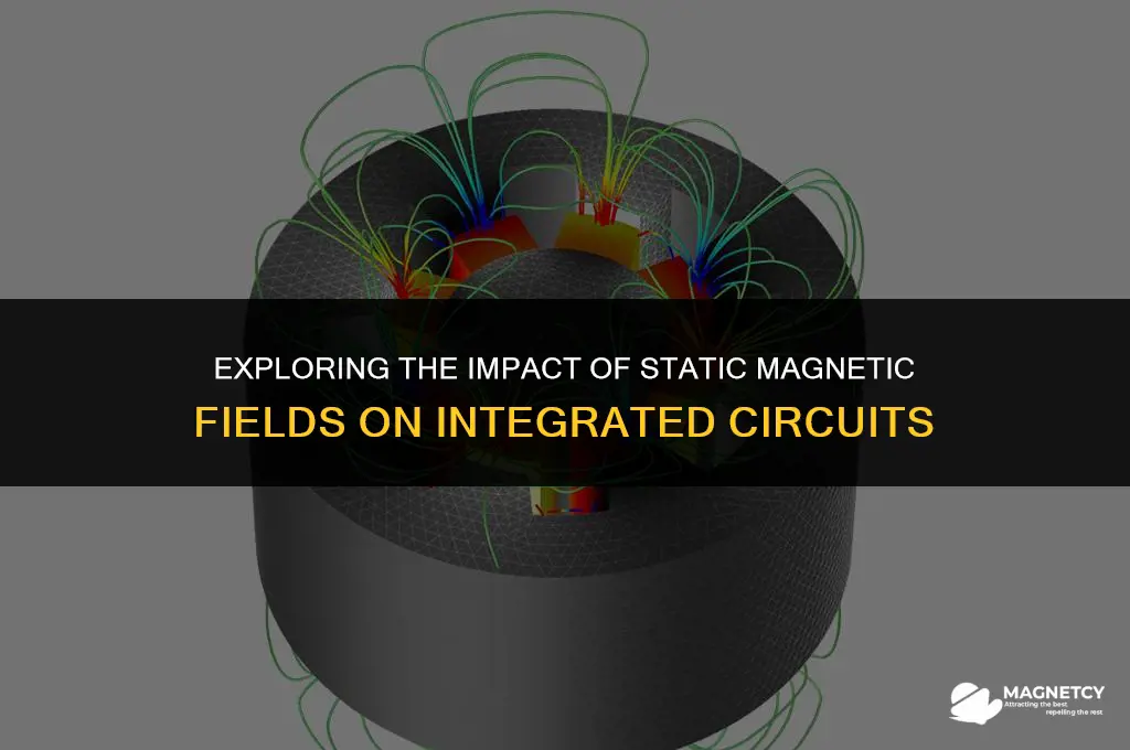 do static magnetic fields effect integrated circuit