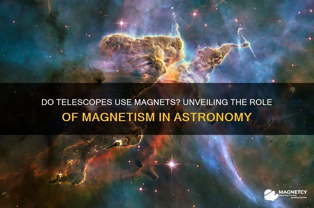 do telescopes use magnets