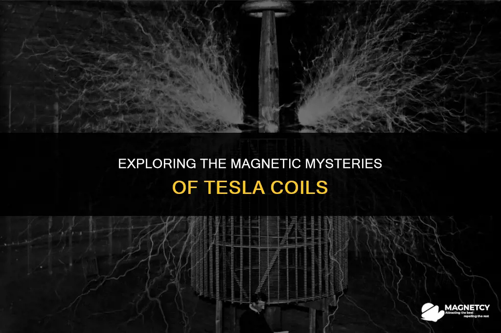do tesla coils generate a magnetic field