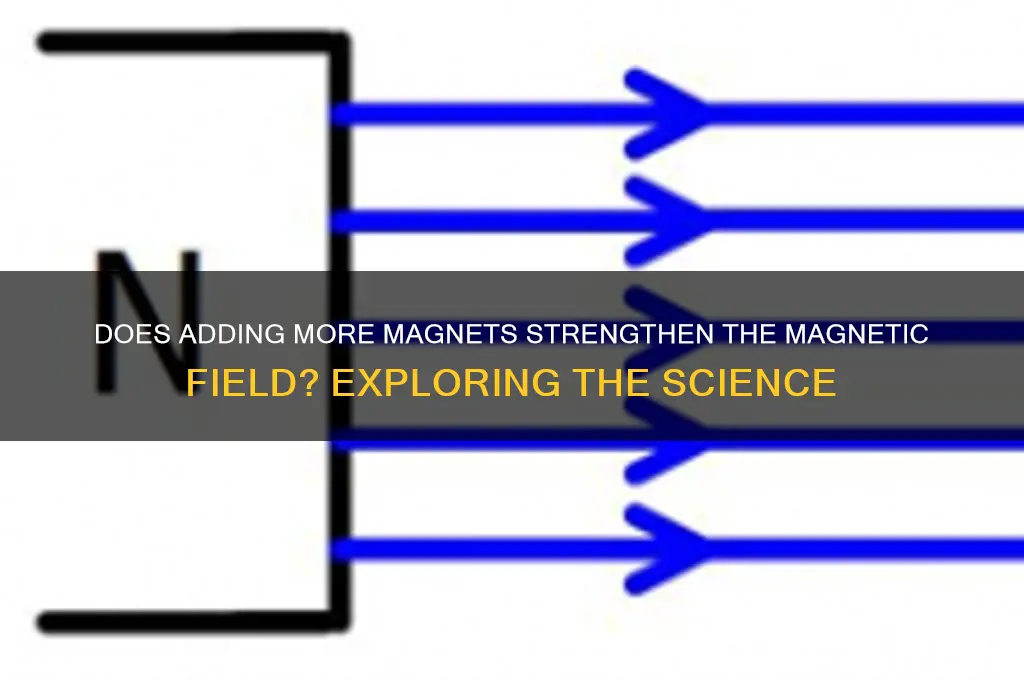 do th enumber of magnets used increase the magnetic field