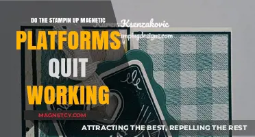 Troubleshooting Stampin' Up Magnetic Platforms: Do They Quit Working?