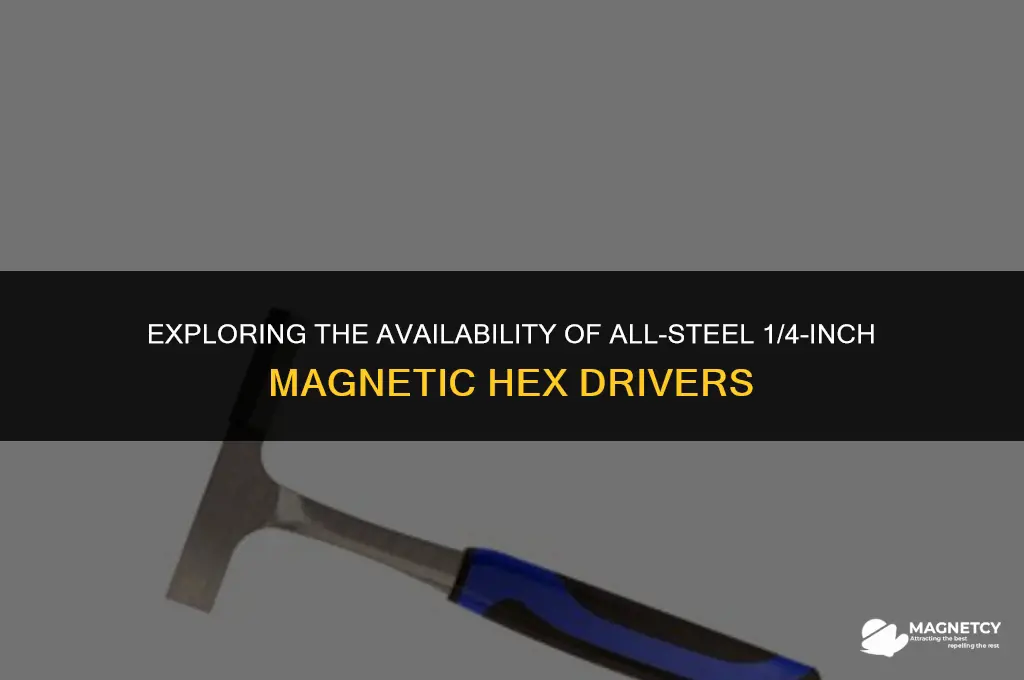 do they make all steel 1 4-inch magnetic hex driver