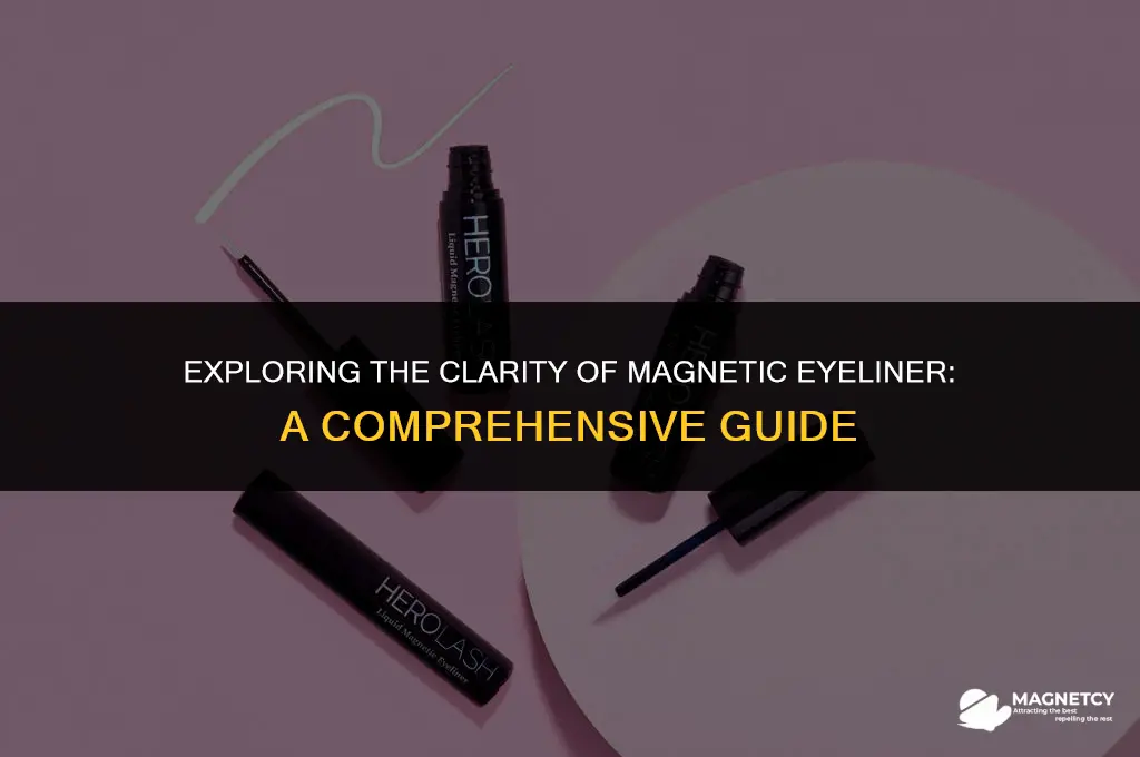 do they make clear magnetic eyeliner