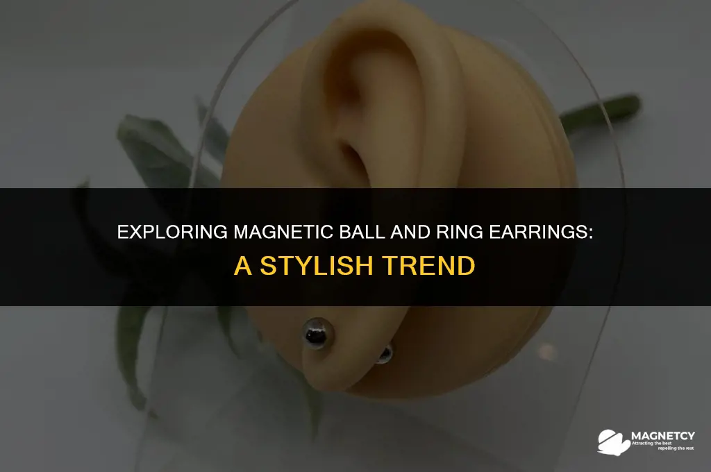 do they make magnetic ball and ring earrings