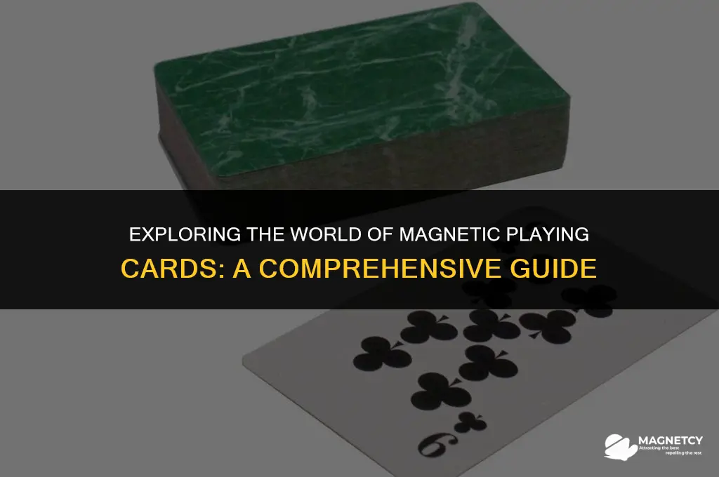 do they make magnetic playing cards
