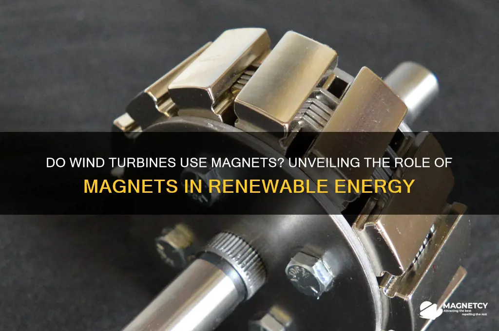 do wind turbines use magnets