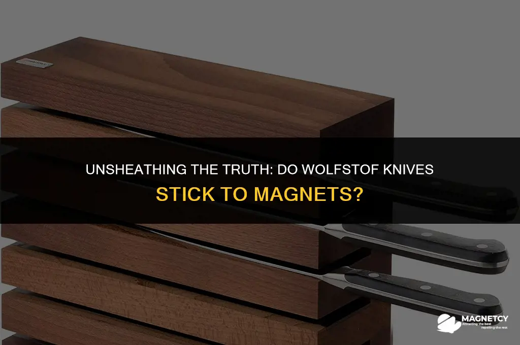 do wolfstof knives work with magnets