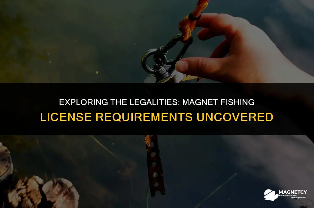do you need a license for magnet fishing