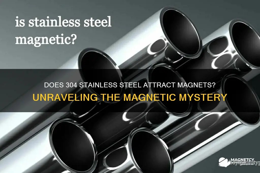 does 304 stainless steel attract magnets