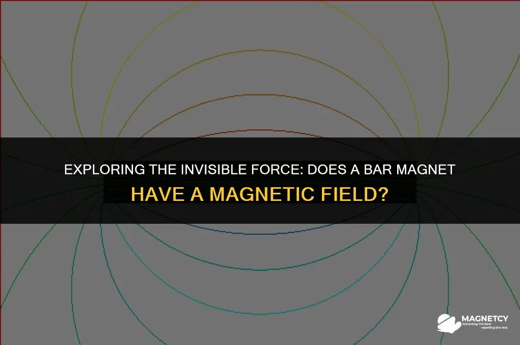 does a bar magnet have a magnetic field