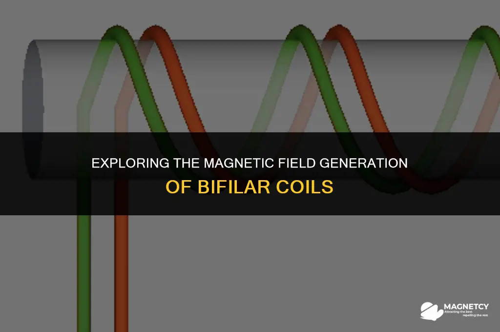does a bifilar coil produce a magnetic field