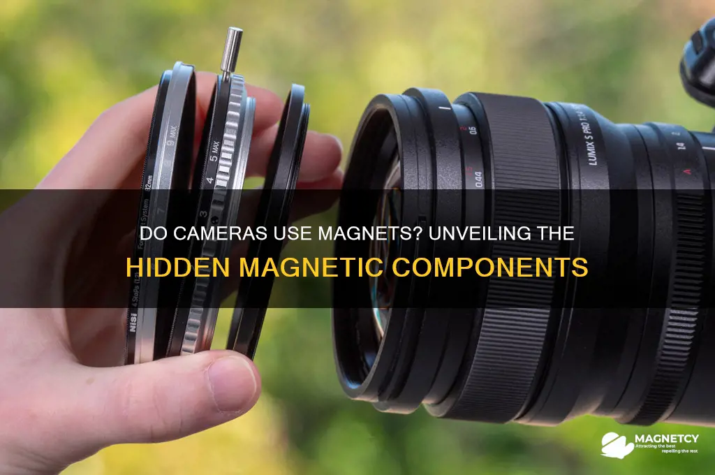 does a camera use a magnet