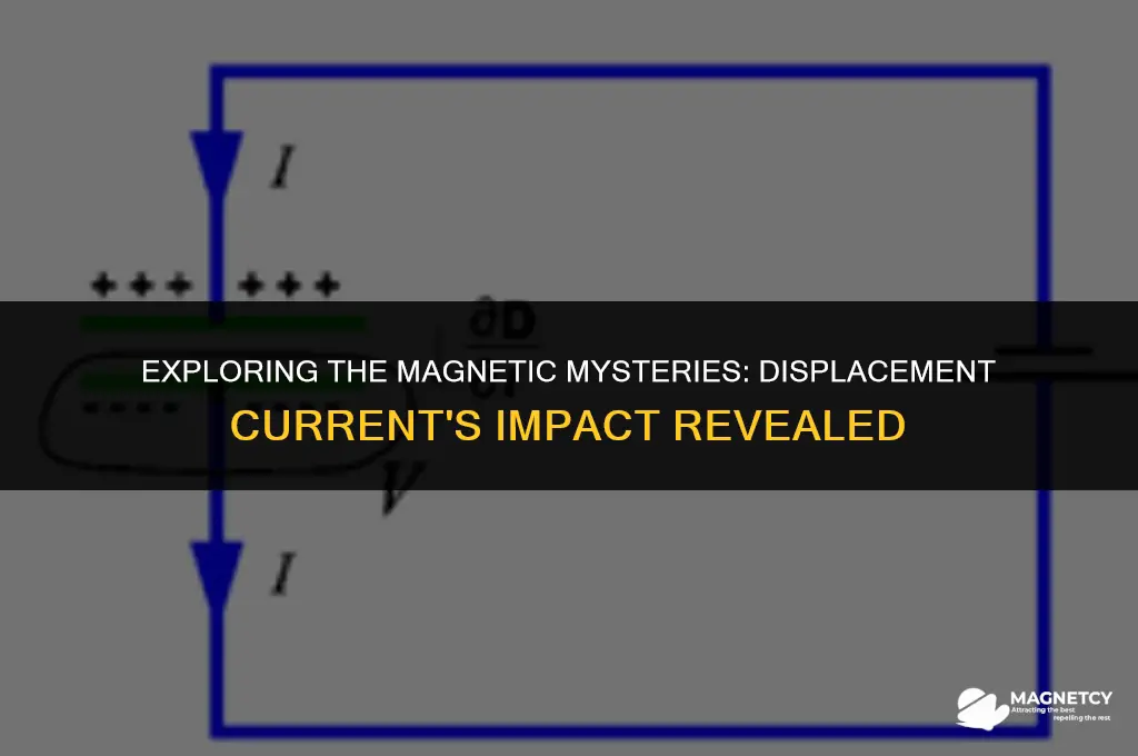 does a displacement current produce real magnetic field