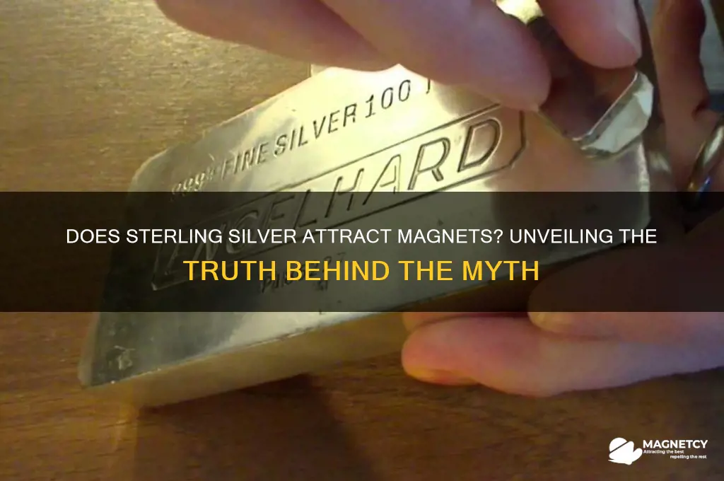 does a magnet attract sterling silver