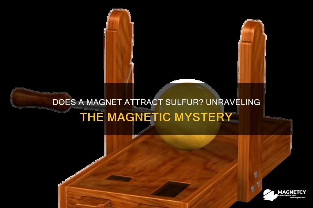 does a magnet attract sulfur