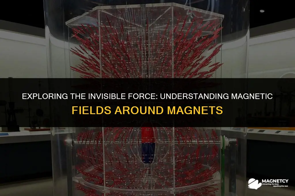 does a magnet is surrounded by a magnetic field
