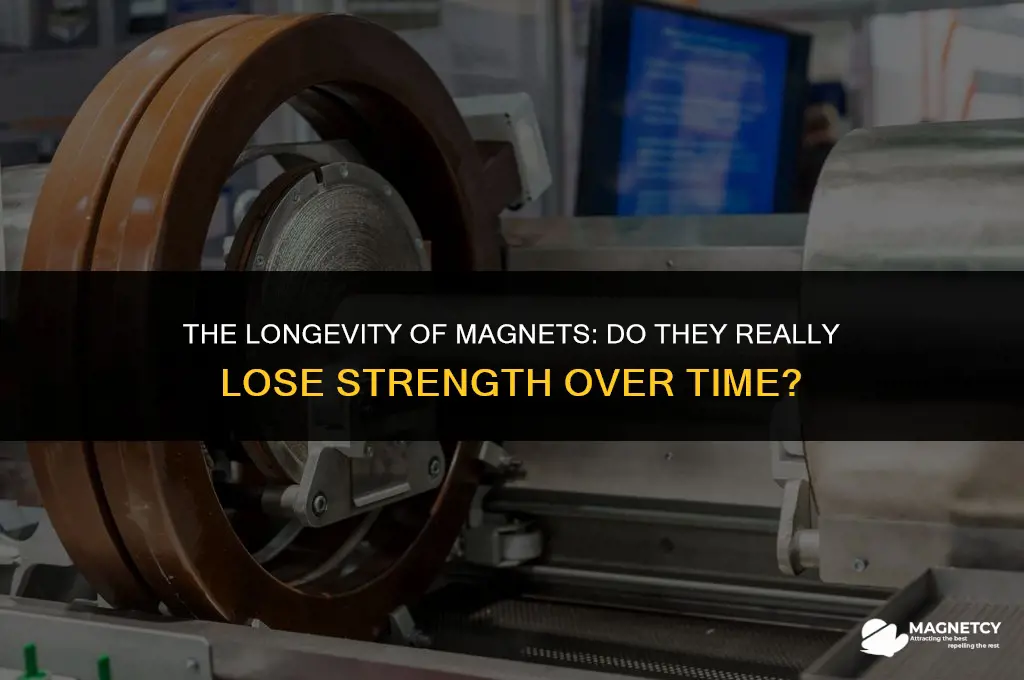 does a magnet lose strength over time