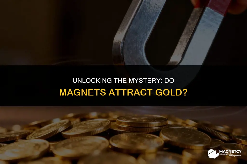 does a magnet work on gold