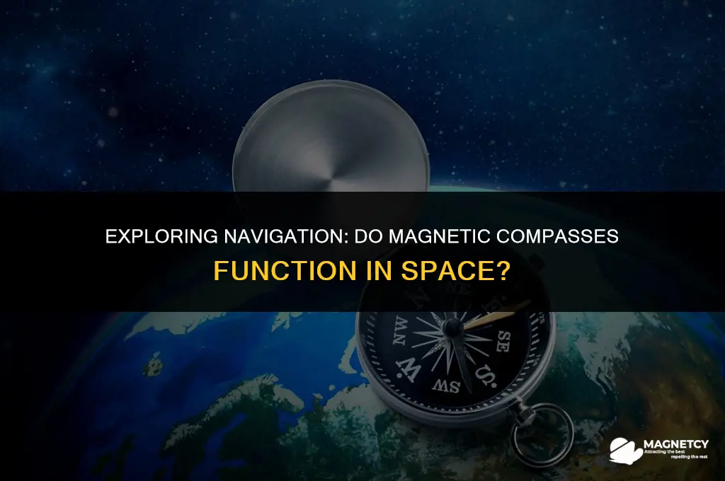 does a magnetic compass work in space