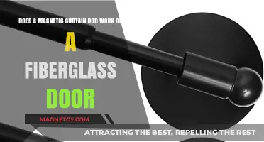 Exploring Magnetic Curtain Rods: Compatibility with Fiberglass Doors