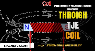Understanding Magnetic Field Strength Lengthwise Through a Coil