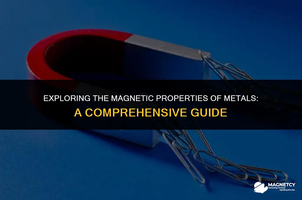 does a meteal produce a magnetic field
