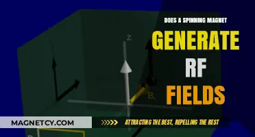 Unveiling the Truth: Do Spinning Magnets Emit RF Fields?