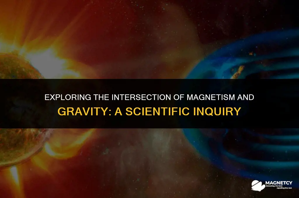 does a strong crushed magnetic field disrupt gravity