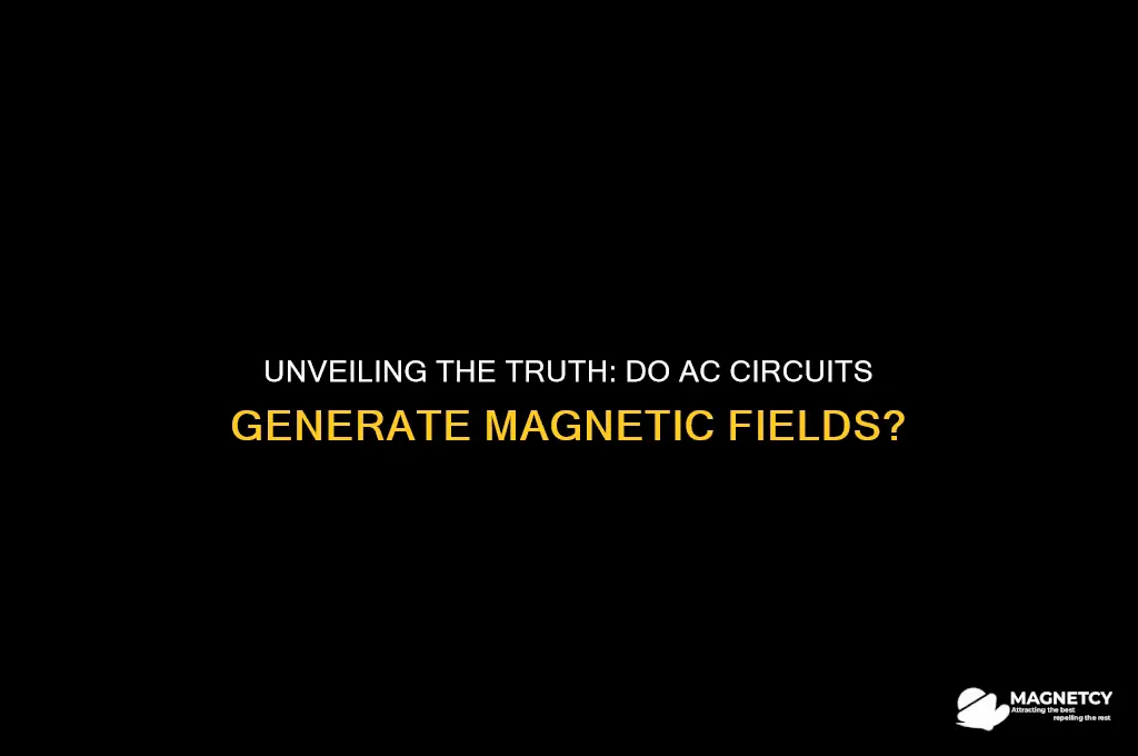 does ac circuits generate magnetic field