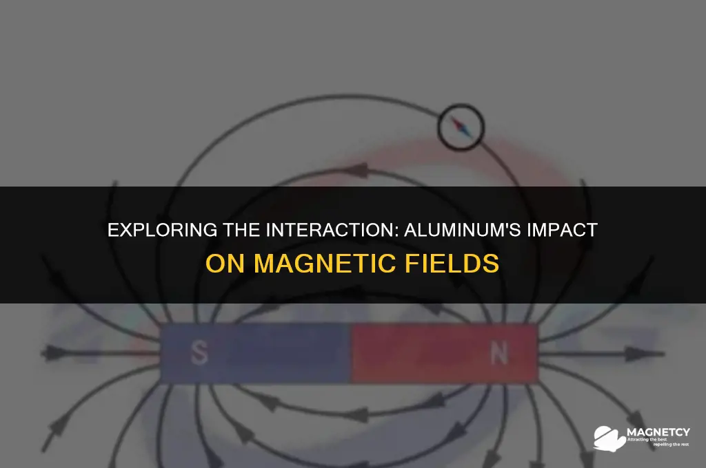 does aluminium affect magnetic fields
