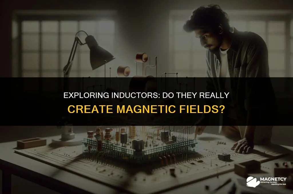 does an inductor create a magnetic field