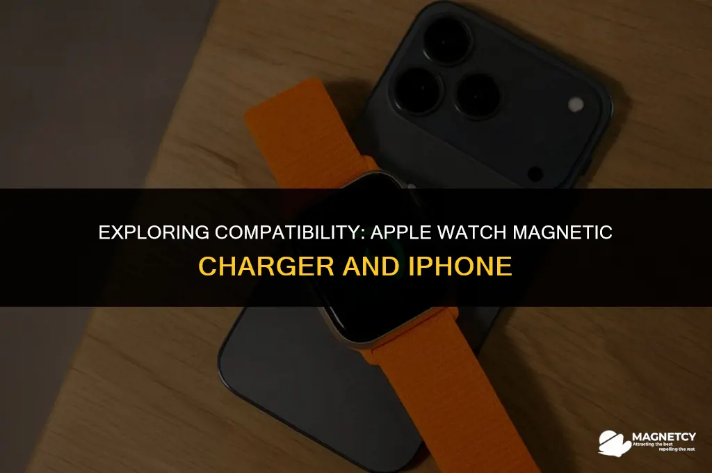does apple watch magnetic charger work on iphone