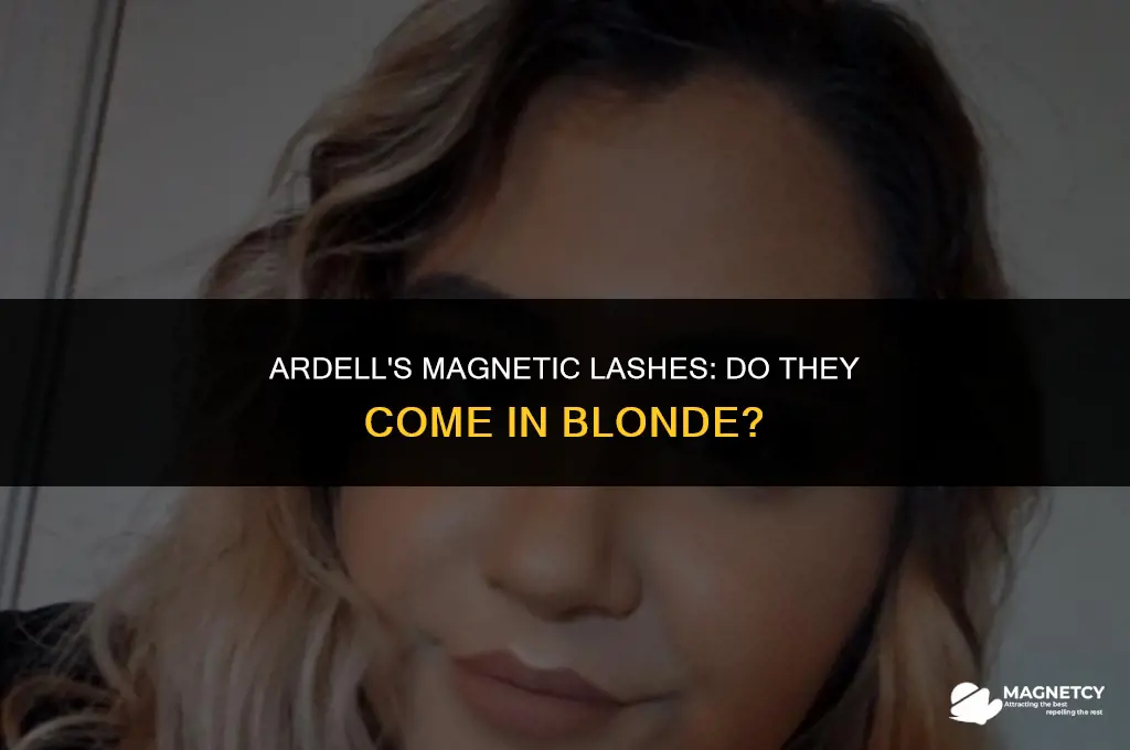 does ardell make blonde magnetic eyelashes