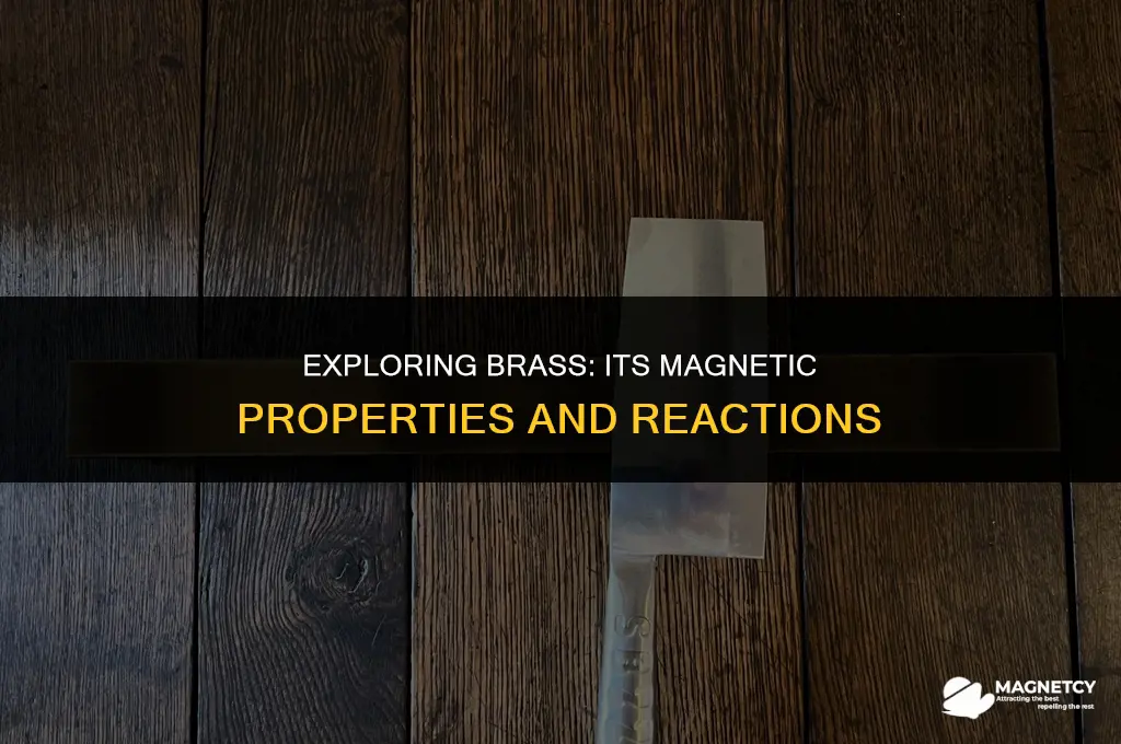 does brass react to magnetic field