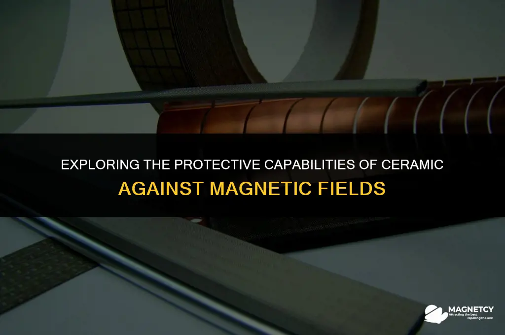 does ceramic shield from magnetic field