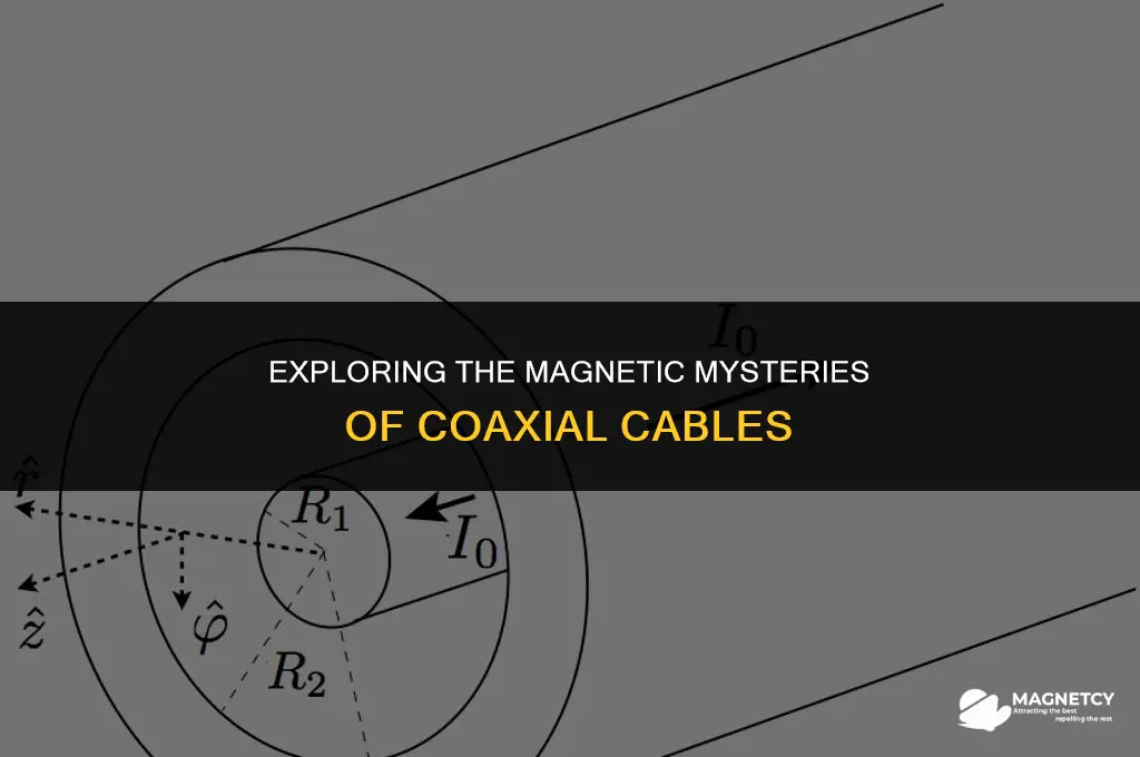 does coaxial cable produce a magnetic field
