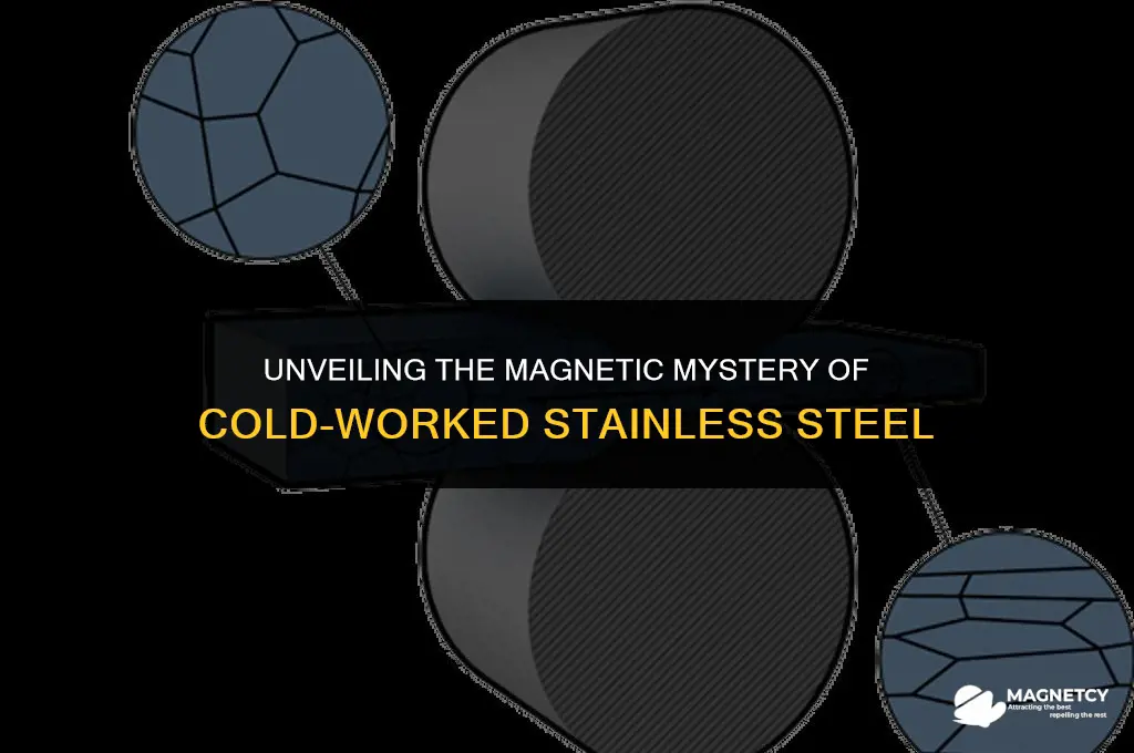 does cold workling make stainless steel magnetic