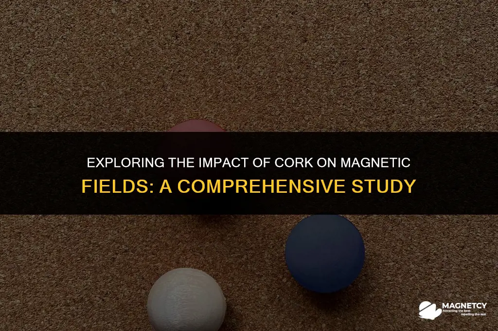 does cork interfere with magnetic field