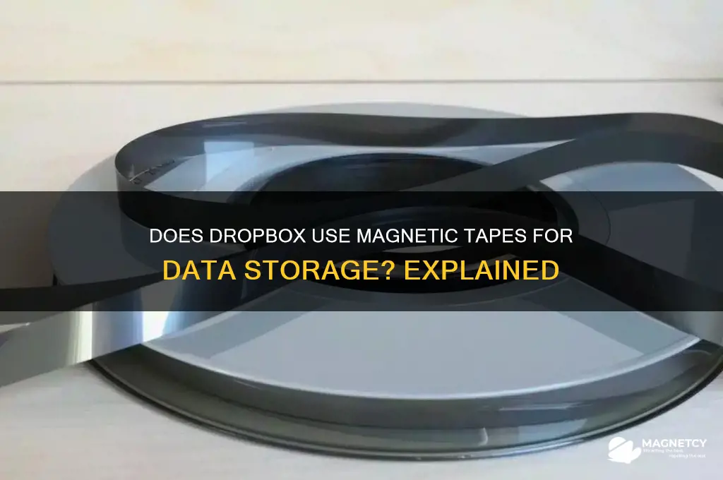 does dropbox use magnetic tapes