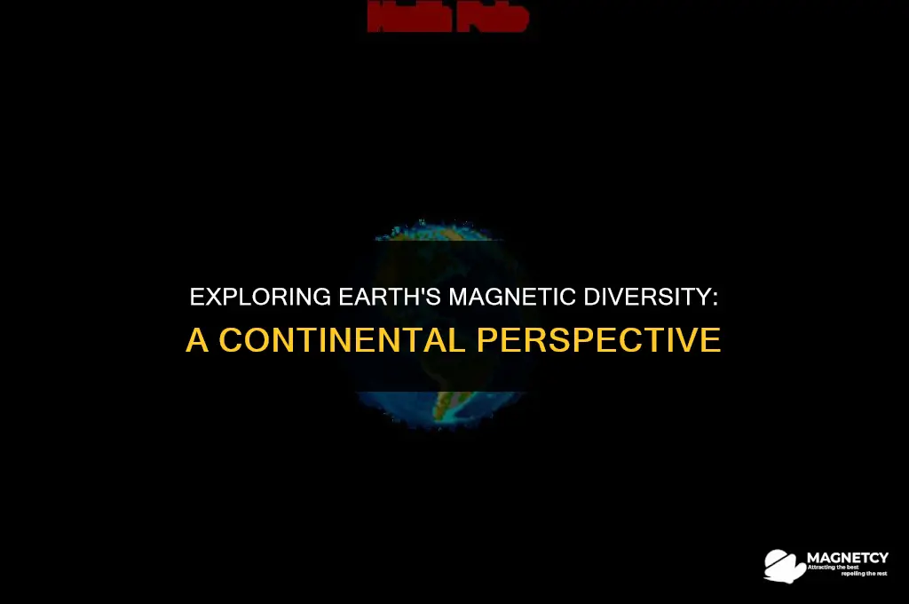 does each continent have its own magnetic field