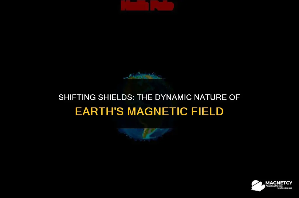 does earth magnetic field change over time
