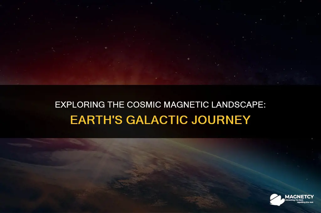 does earth passes trough different magnetic fields around galaxy