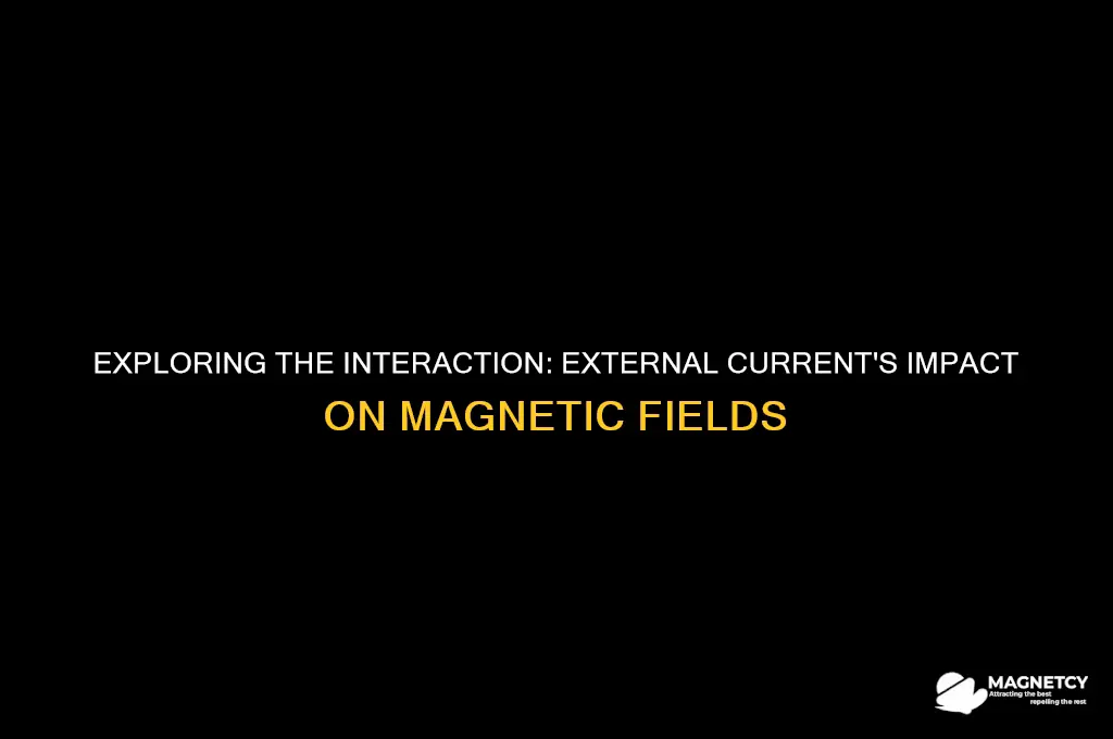 does external current affect magnetic field