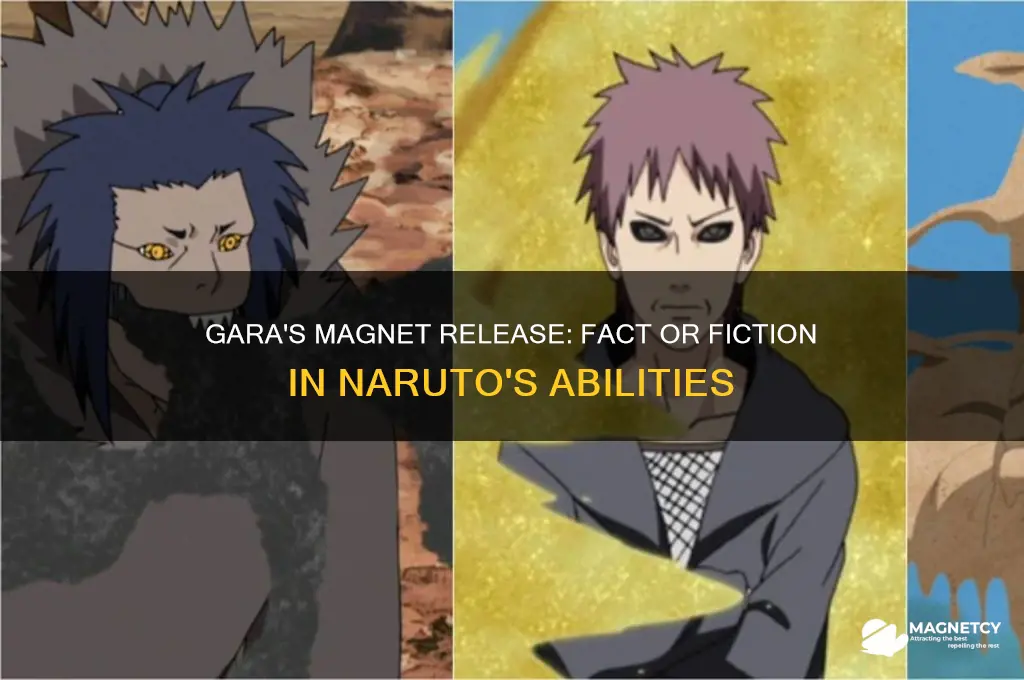 does gara use magnet release